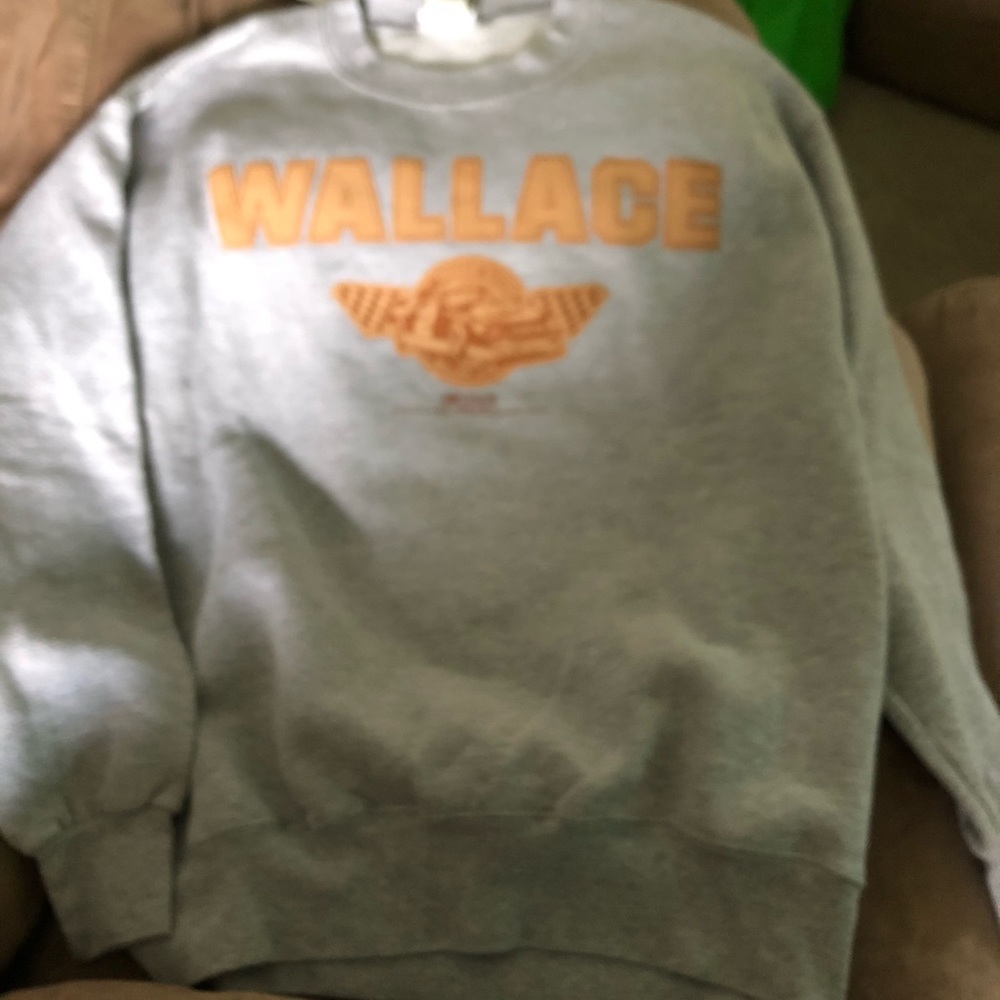 Grey Rusty Wallace sweatshirt